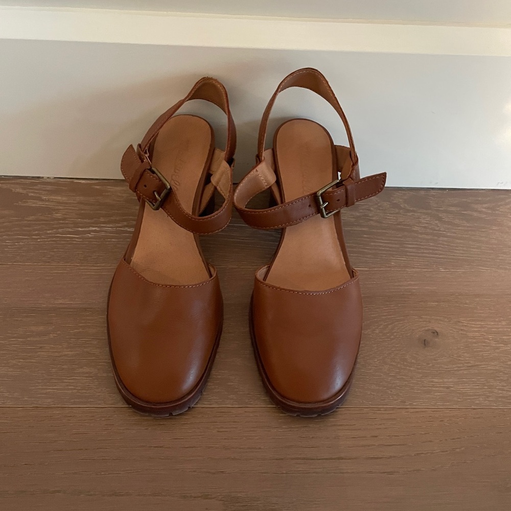 Madewell block heel